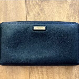 Kate Spade Black Leather Wallet